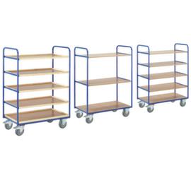 Rollcart Shelf trolley with 250 kg load capacity