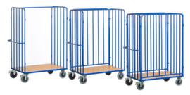 Rollcart Parcel trolley with tubular steel walls