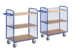 Rollcart Shelf trolley with mesh walls