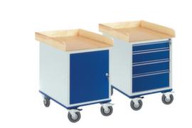 Rollcart Compact table and cupboard trolley