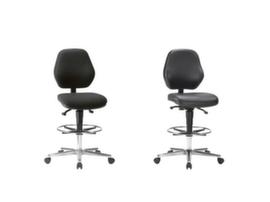 bimos Task chair with foot ring and permanent mechanism