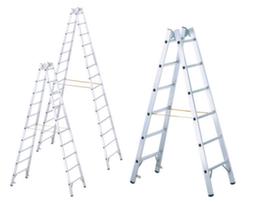 ZARGES Stepladder with rungs in robust industrial design