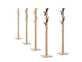 Wooden Paperflow coat rack easyCloth