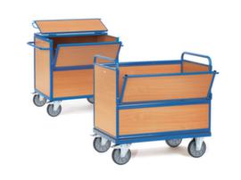 fetra Box trolley with wooden walls