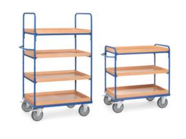 fetra Shelf trolley with variably insertable box shelves