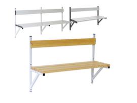 Sypro Wall bench for indoor areas