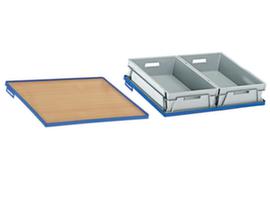 Rollcart Additional shelf for Euro box trolleys