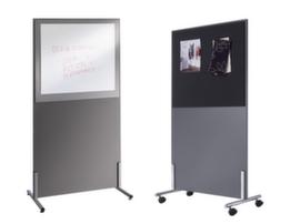 Wooden Nowy Styl partition wall E10 with fabric covering