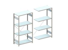 META Extendable boltless shelving