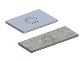 META Shelf FIX for boltless shelving standard design