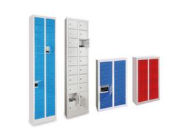 Light gray PAVOY small compartment cabinet Basis with up to 30 compartments