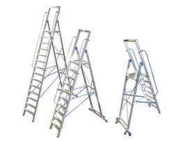 Krause Stepladder STABILO® Professional with handrail on both sides