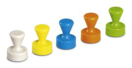 MAUL Cone magnet, sorted by color, height x Ø 16 x 12 mm