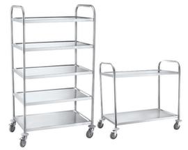 UDOBÄR Stainless steel serving trolley