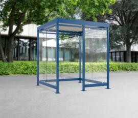 WSM Smoker's shelter with entrance