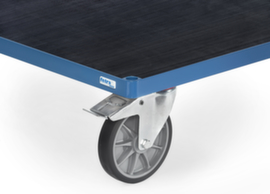 fetra Floor with ribbed rubber surface GREY EDITION for hand trolleys