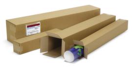 Long folding carton with different opening sides