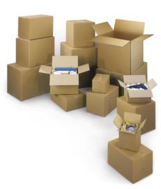 Corrugated cardboard folding box 2-wall