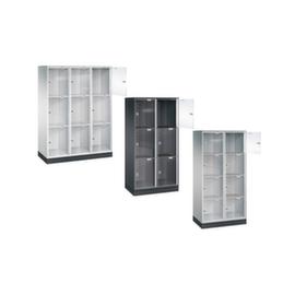 C+P Large locker cabinet Intro with acrylic glass doors