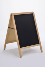Customer stopper with board