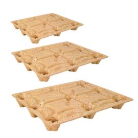 Pressed wood pallet