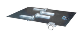 Bauer 2-piece hinged lid for mini tipping container