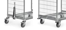 fetra Drawbar and coupling for order picking trolleys