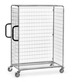fetra Back panel for order picking trolleys