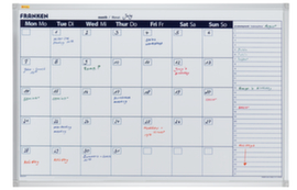 Franken Monthly planner X-tra!Line®, height x width 600 x 900 mm