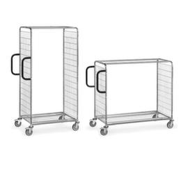 fetra Order picking trolley with mesh walls
