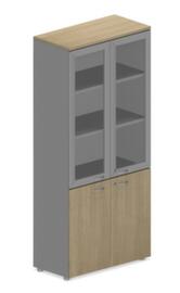 Quadrifoglio Glass door cabinet Practika