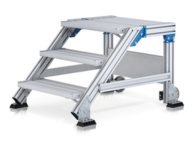 ZARGES Rollable platform staircase