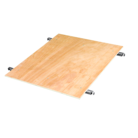 Wooden shelf for roll container, width x depth 600 x 720 mm
