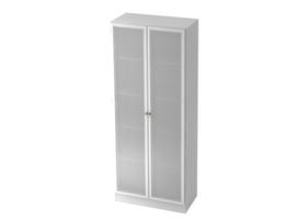 Office glass door cabinet Up and Down, 5 File heights