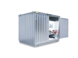 Säbu Galvanized hazardous material container