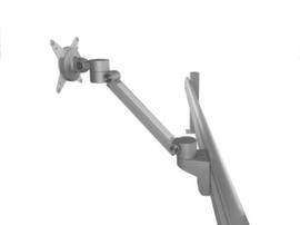 Screen holder for Partition with organizer rail