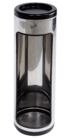 Fire extinguisher shelter w. Ashtray