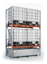 META Pallet racking MULTIPAL for drums and KTC/IBC