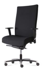 Office swivel chair Manage XL with adjustable lumbar support, black