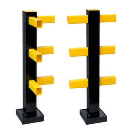 Moravia Post BLACK BULL for impact protection railing