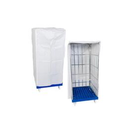 Protective cover for roll containers