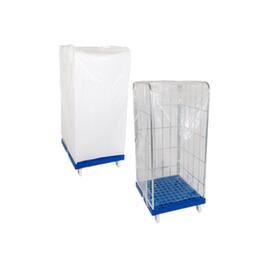 Disposable hood for roll containers