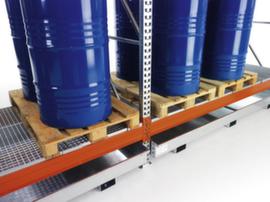 Lacont Grid shelf for pallet racking for drums