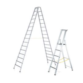 ZARGES Safety stepladder with non-slip steps