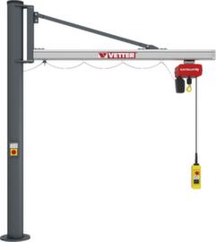 Vetter Pillar-mounted slewing jib crane UNILIFT