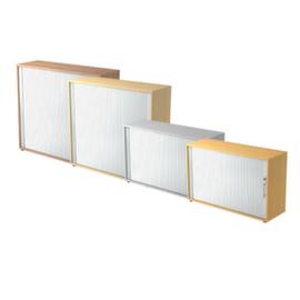 Tambour door cabinet