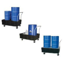 Cemo Mobile PE sump tray for 200-liter drums