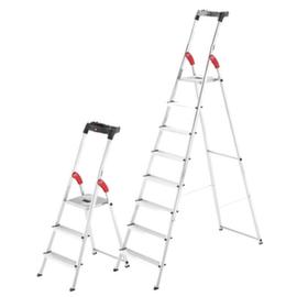 Hailo Single-sided stepladder StandardLine L60 with storage tray