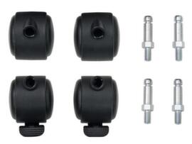 stumpf 4 double castors for Recycling bins