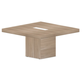 Quadrifoglio Conference table T45 with cubic frame